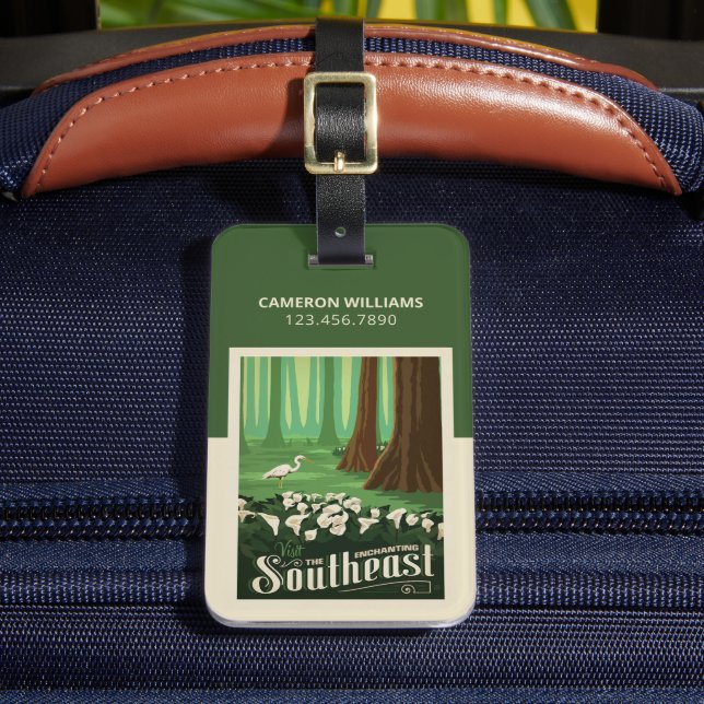 Macy's Flower Show | Southeast Luggage Tag (Front Insitu 2)