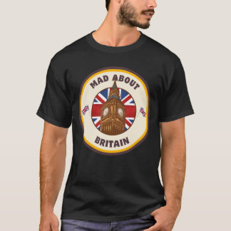Mad About Britain Big Ben Dark  T-Shirt