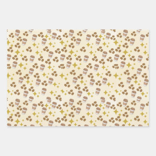 Mad about Coffee Wrapping Paper Sheet
