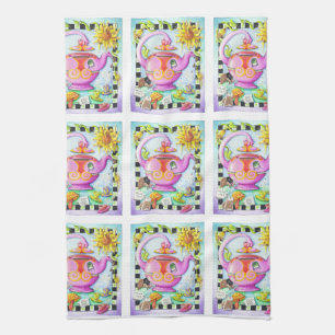 MAD ABOUT TEA PARTY TEA TOWEL