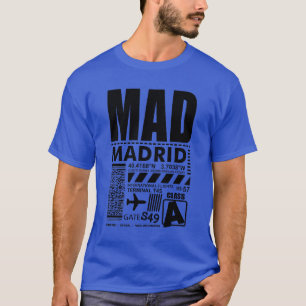 MAD Adolfo Suárez Madrid–Barajas Airport T-Shirt