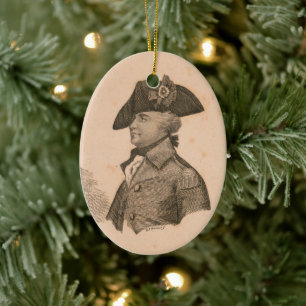 Mad Anthony Wayne Ceramic Tree Decoration