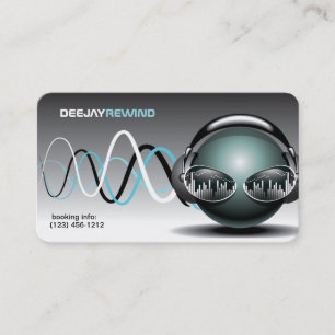 Mad Beats - DJ Business Cards