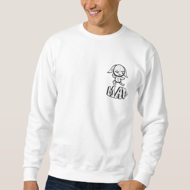 Mad Bunny Humour Sweatshirt (Front)