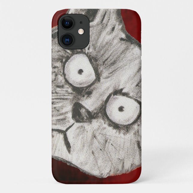 mad cat Case-Mate iPhone case (Back)