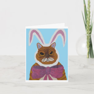 Mad Cat Note Card