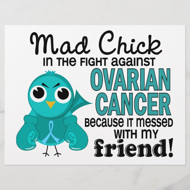 Mad Chick 2 Friend Ovarian Cancer (Front)