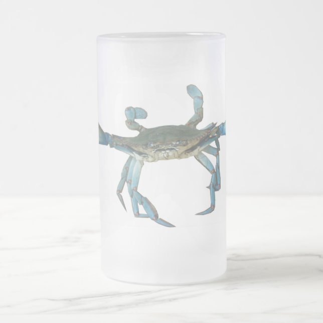 'Mad Crab' Frosted Mug (Center)