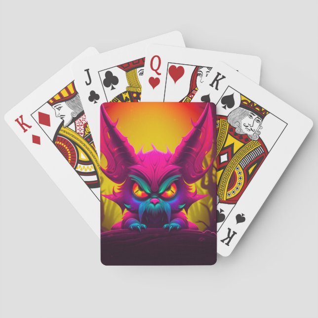 Mad Creature Playing Cards (Back)