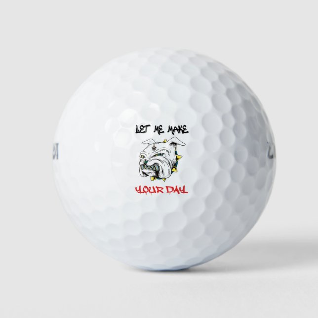 Mad dog golf balls (Front)