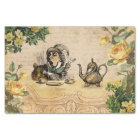 Mad Hatter Alice in Wonderland Ephemera Decoupage