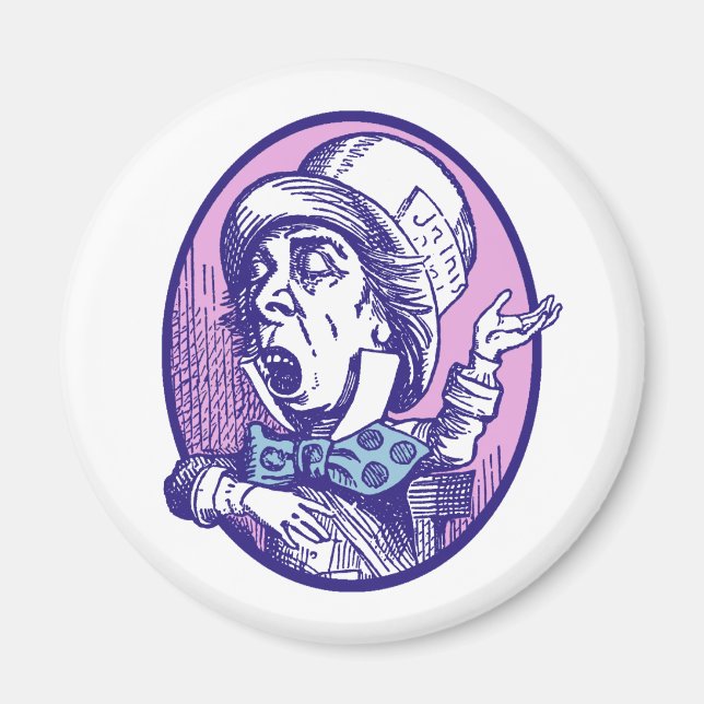 Mad Hatter Magnet (Front)