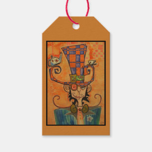 Mad Hatter Portrait Gift Tags