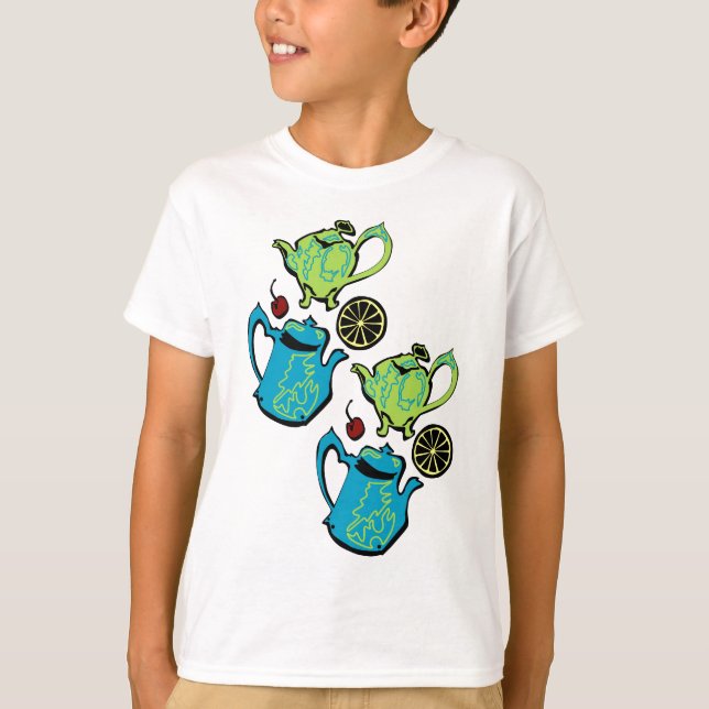 Mad hatter tea party T-Shirt (Front)
