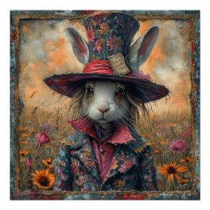 Mad Hatter: Whimsy and Wonder Hats Poster
