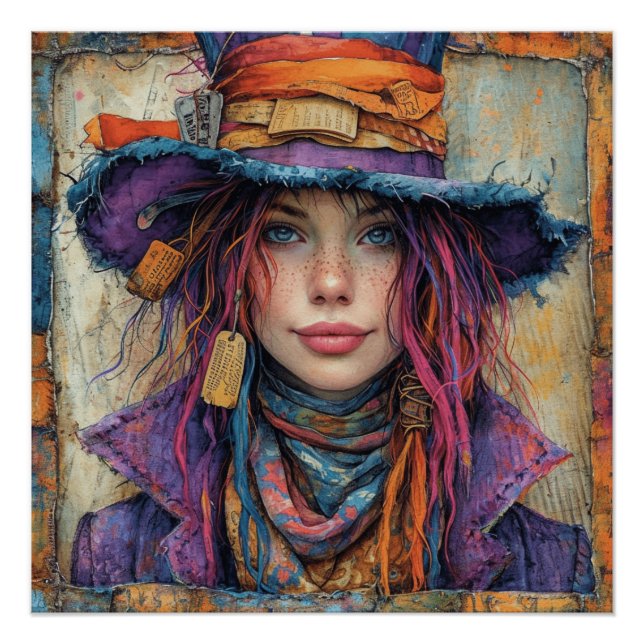 Mad Hatter: Zany Hat Chronicles Poster (Front)