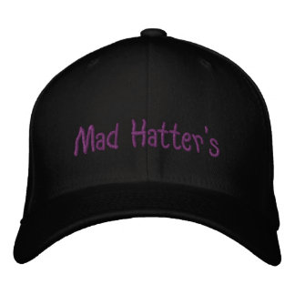 Mad Hatter's Embroidered Hat
