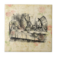 Mad Hatters Tea Party Alice in Wonderland Art