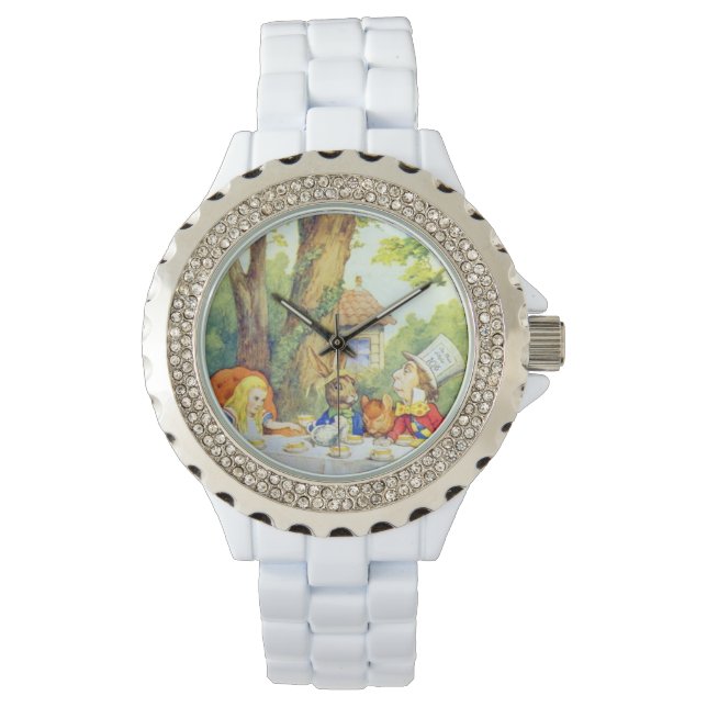 Mad Hatters Tea Party Full Colour Watch (Front)