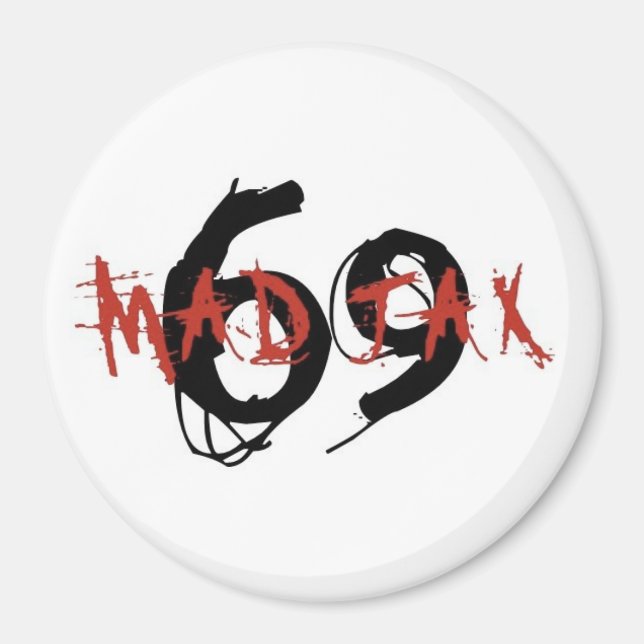 mad jax 69 magnet (Front)