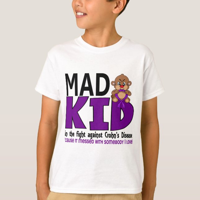 Mad Kid Crohn's Disease T-Shirt (Front)