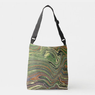 Mad Love 1 Wild Green Abstract Tote