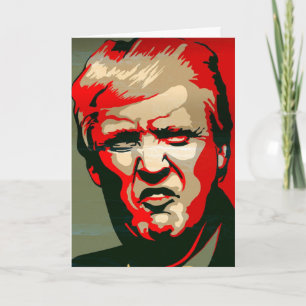 MAD LOVE (LOVE YOU)TRUMP GREETING CARD