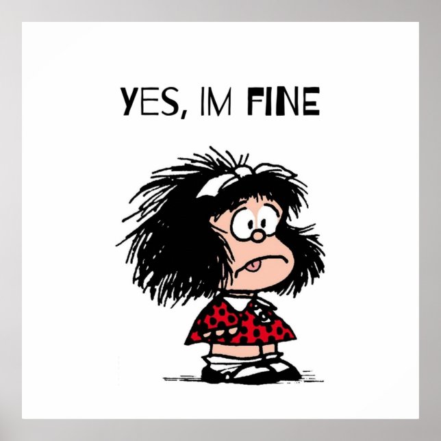 Mad Mafalda Poster (Front)