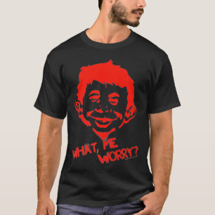 Mad Magazine What Me Worry Premium  T-Shirt