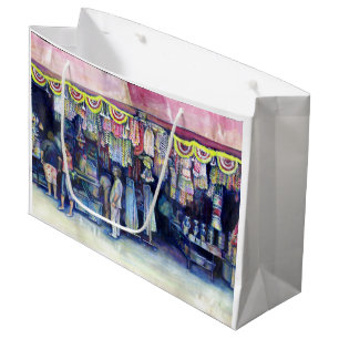 Mad Man on Market and Main, Singapore Large Gift Bag