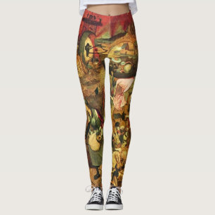 Mad Meg By Hieronymus Bosch Leggings