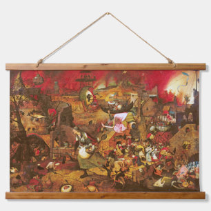 Mad Meg (Dull Gret), Pieter Bruegel Hanging Tapestry