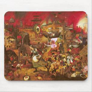 Mad Meg (Dull Gret), Pieter Bruegel Mouse Pad