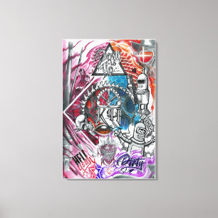 Mad Mix Canvas Print