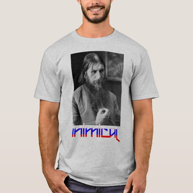 Mad Monk Grigori Rasputin T-Shirt (Front)