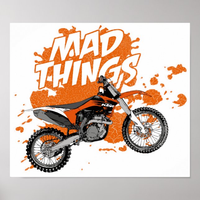 Mad moto team poster (Front)