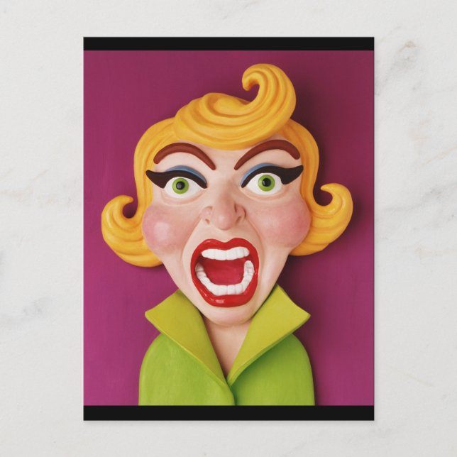 Mad Mum Postcard (Front)