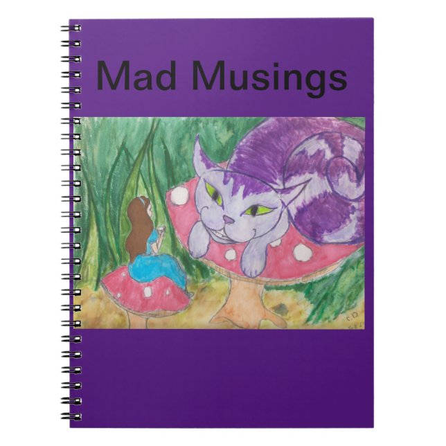 mad musing tea notebook (Front)