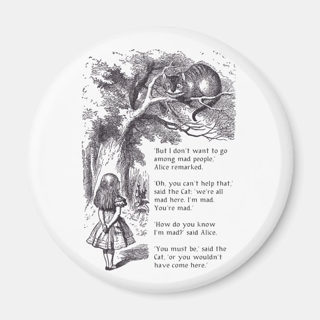 Mad People Magnet (Front)