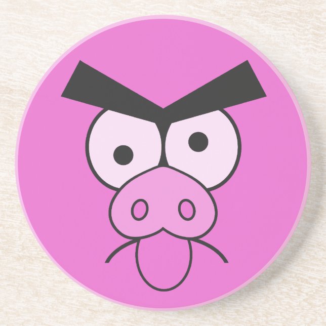 Mad Pig coaster (Front)