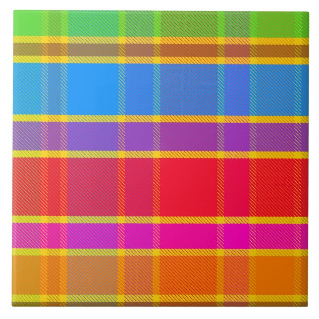 Mad Plaid JM9IBCQ Tile (Front)