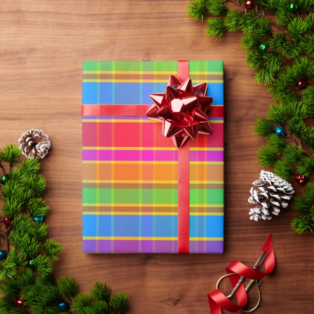 Mad Plaid JM9IBCQ Wrapping Paper (Holiday Gift)