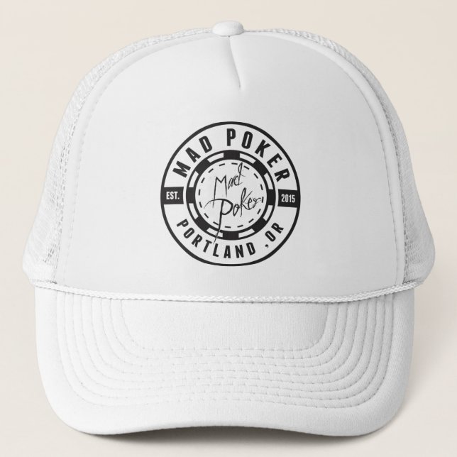 MAD Poker Bullet Logo Hat (Front)
