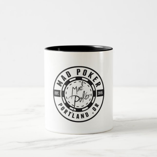 MAD Poker Logo Coffee Mug (Center)