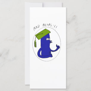 Mad Props Graduation Card