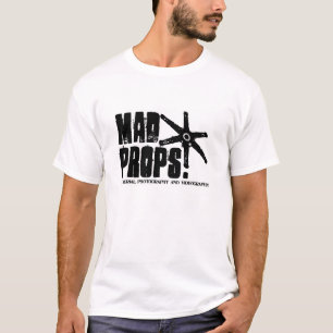 Mad Props Logo T-Shirt White