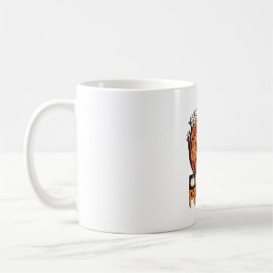 Mad Pumpkin Halloween Vintage Engraving Design_1 Coffee Mug