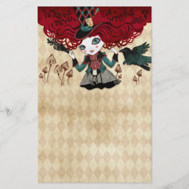 Mad Riddle Stationery (Front)