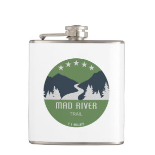 Mad River Trail Dayton Ohio Hip Flask