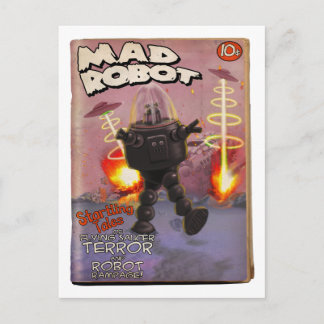 Mad Robot Pulp Cover Postcard